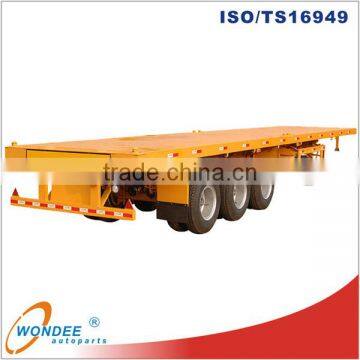 Cargo Tri-axle 40ft Flat Bed for Sale