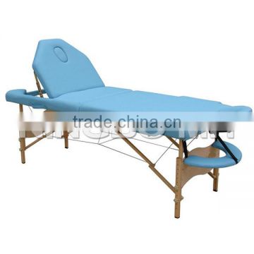 Portable Wooden Massage Table Three Fold