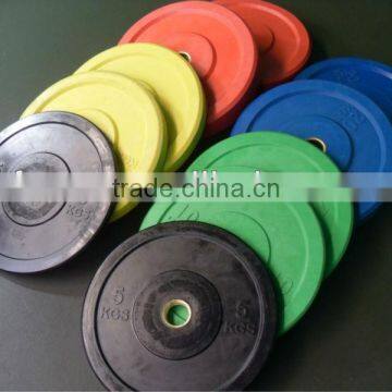 Bumper Plate Set /Rubber Bumper Plates Set /Gym barbell weight plate sets