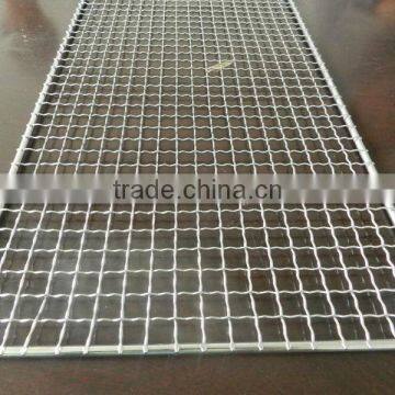 Square Shape Stainless Steel Barbecue Grill Netting.