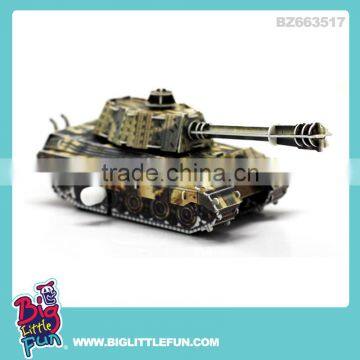 3d puzzle wind up military tank toys