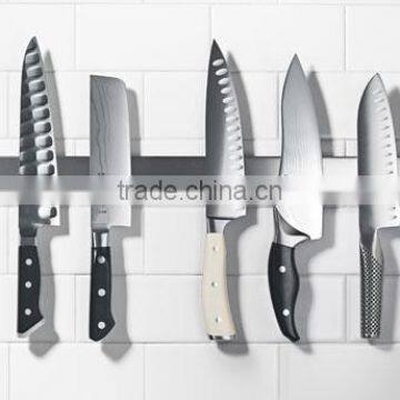 High Quality Customized Logo 18inch Stainless Steel Magnetic Knife Holder photo-3