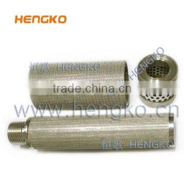 Sintered stainless steel wire mesh water cylinder filter