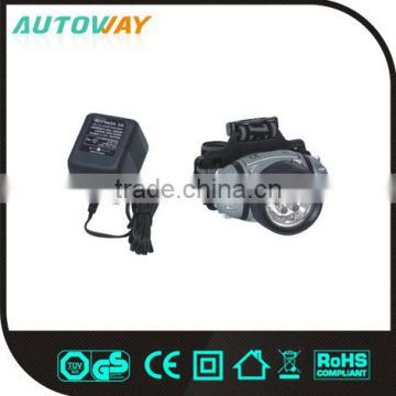 multi-function plastic led rechargable headlight