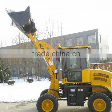 zl-15f wheel loader with CE, snow bucket, joystick, cab heater