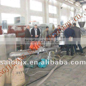 HDPE Bottle Flakes Pelletizing Line photo-2