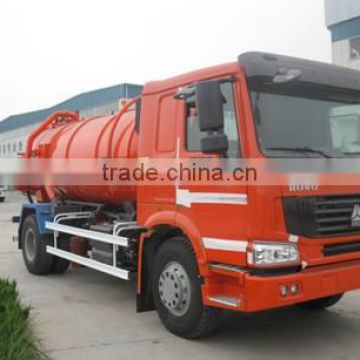 sinotruk howo suction sewage trucks for sale