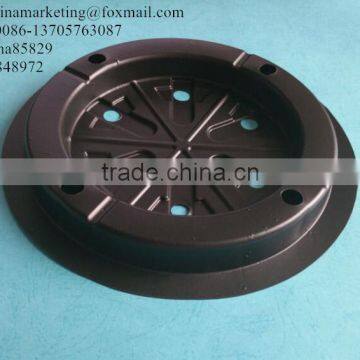 7 Inch Round Black PS Material Plastic Plant Pot Saucer, Flower Pot Base Tray photo-4