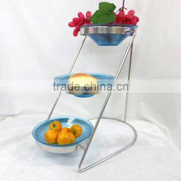 Customized 3-Tier Countertop Metal Buffet Stands photo-2