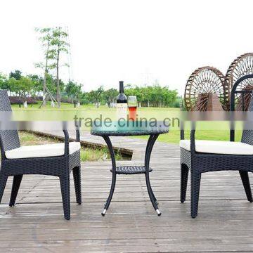 Outdoor Leisure Rattan Table Set, Glass Top Outdoor Table Furniture photo-3