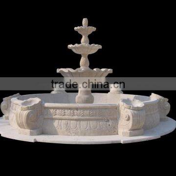 Hand Carved Large Outdoor Water Fountains/marble Fountain photo-4