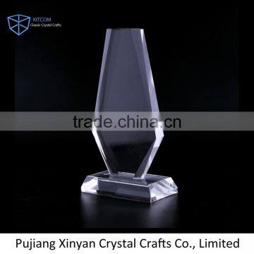Fashion Blank Crystal Trophy/crystal Award Wholesale