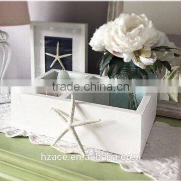 White Wooden Box Organizer (Stars not available)