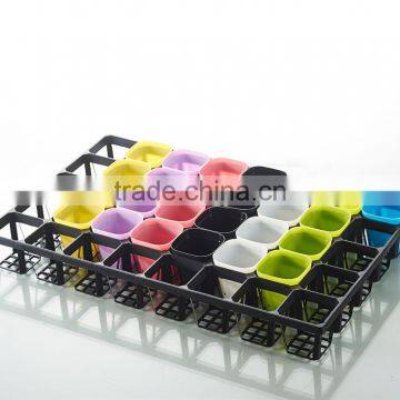 Plastic 40 Divided Flower Pot Stand