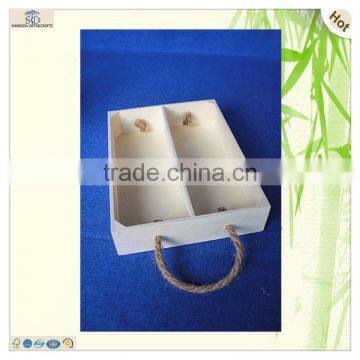 Mini Bed Table Use Rectangle Shape Wooden Pallet Coaster photo-2