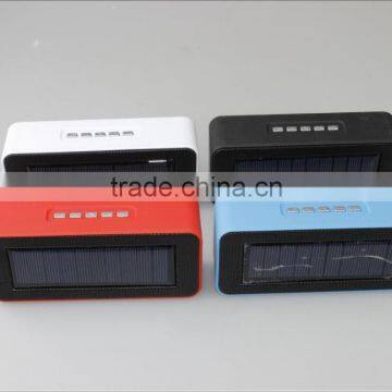 Manufacturers Supply New Arrive Outdoor Solar Panels Charge Speaker Solar Wireless Bluetooth Card Speaker photo-5