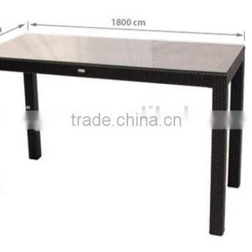 2017 Sigma Trade Assurance Outdoor Commercial High Top Rattan Glass Tables and Chairs photo-3