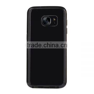 Multi Color TPU + Acrylic Best Selling Phone Case, Transparent Clear Case for Samsung s7 photo-3