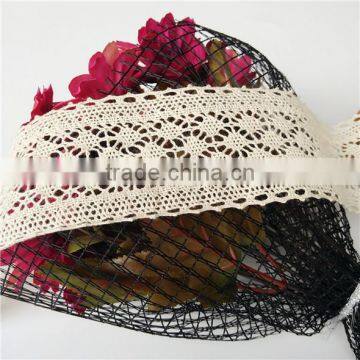 New Design Embroidery Cotton Polish Lace Fabric for Wedding Decoration Ribbon photo-3