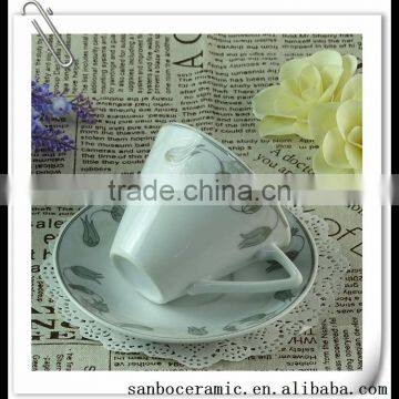 200ml Tea Cup Saucer Packaging,Keep Cup Coffee Cup Plate Set