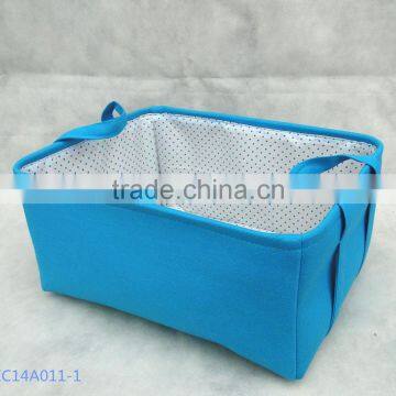 fashion cloth storage basket with long handle