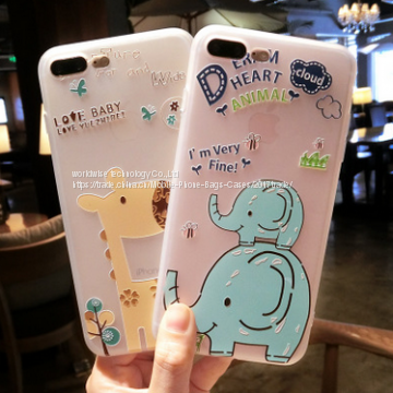 Cute Cartoon Soft Case Tpu Cell Phone Case Mobile Phone Cases for IPhone7/7Plus/6/6s/6plus/6splus Silicone Rubber Case photo-2