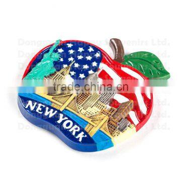 American Tourist Souvenirs New York City 3d Resin Custom Fridge Magnet photo-5