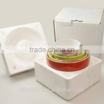 6pcs Mixing Bowl Sets, Embossed Salad Bowl,Fruit Bowl photo-3