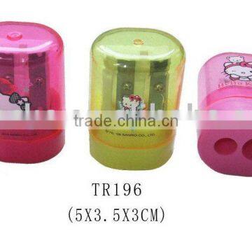 plastic cute pencil sharpener