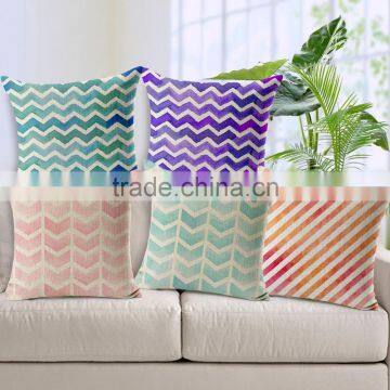 Simple Design Linen Fabric Vintage Wholesale Throw Pillows STPC026