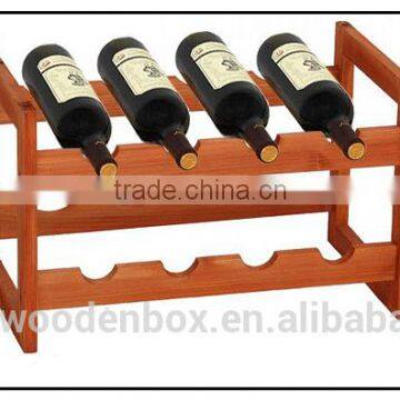 2016 Eco-friendly wood red wine rack wall