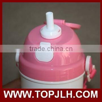 Top Quality Plastic Material Sublimation Kids Water Bottle With Straw photo-6