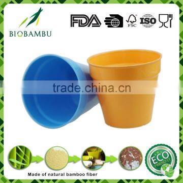 Degradable High quality Eco Bamboo Fiber Eco Flower Pot