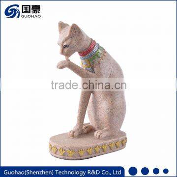 Custom Egypt style craft cat statue supplier