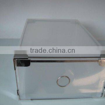 Metal Edging Drawer Shoebox