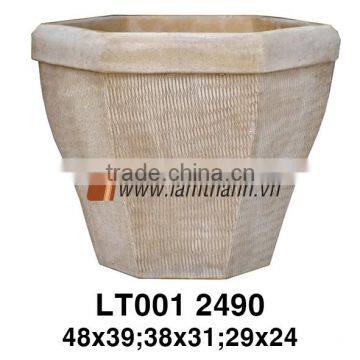 Vietnam Simple Light Scratch Terracotta Pottery For Wholesalers