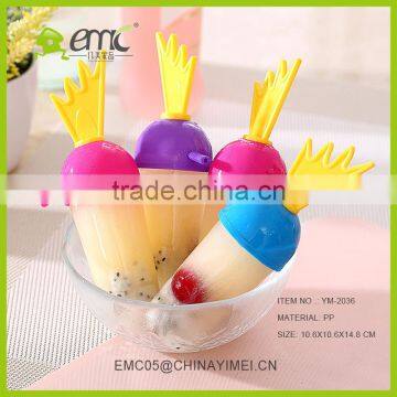 SSet of 4 Pcs Ice Cream Mold Plastic Ice Lolly Mould Ice Tray Maker photo-4