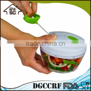 NBRSC China Supplier Manual Food Chopper Compact Powerful Hand Held Vegetable Chopper