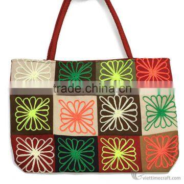 Ethnic Pattern Handbag, Various Color and Design, Made in Vietnam photo-4