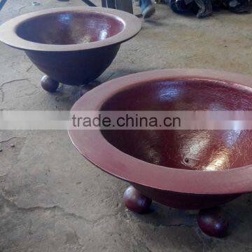 Outdoor Metal Flower Pots Wholesales,Outside Casting Flower Pots,Metal Casting Iron Flower Pots photo-4