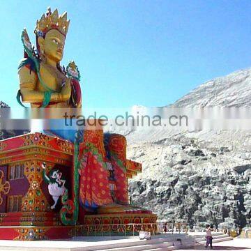 China Supplier Antique Large Bronze Maitreya Buddha Statue photo-3