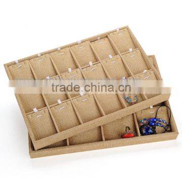 Linen Jewelry Display Neck Stands Jewelry Display Tray photo-6