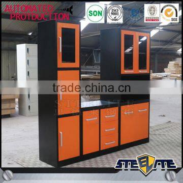 Indonesia Rust-proof Metal Kitchen Storage Cabinet photo-2
