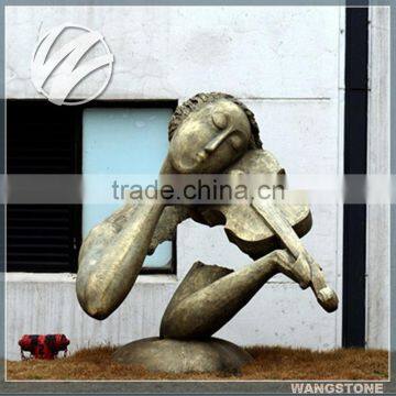 Abstract Art Design Bronze Statues Life Size photo-3