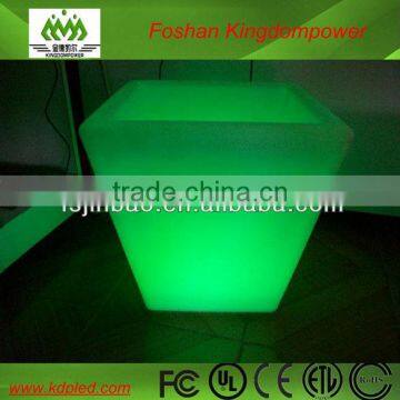 LED Square Plastic Lighting Ice Cooler