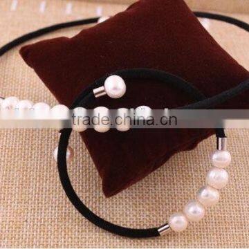 10-11 mm White Freshwater Pearl Necklace and Bracelet Sets Wholesale photo-3