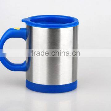 Hot Sales Self Stirring Mugs With Batteries Stainless Steel Coffee Mug LS Eplus photo-2
