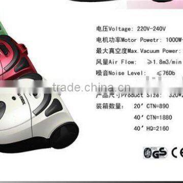 JC801 popular cyclone low noise vacuum cleaner