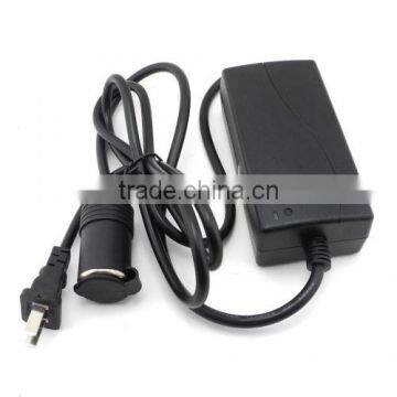 60W Vehicle Power Inverters 12V DC Car Cigarette Lighter Converter photo-3