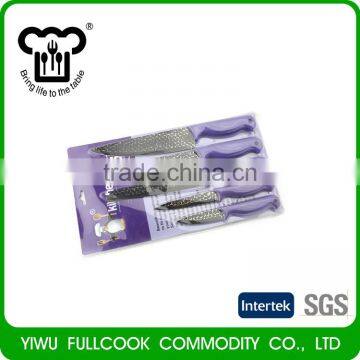 Newest Selling Unique Design Scale Surface Colored Kitchen Knife Set photo-5